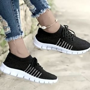 Men's/Women's Breathable Lightweight Slip-on Jogging Sneakers Shoes, 43EU